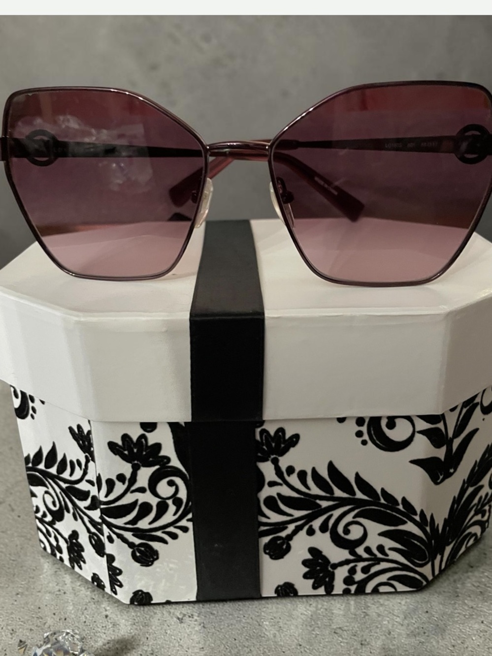 Longchamp Women’s Gradient Pink Tinted Fashion Sunglasses nwt 58-17-140